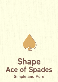 Shape spades  ameiro