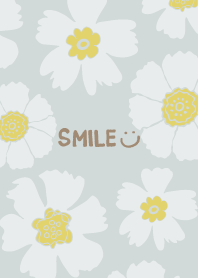 White flower Much Blue from Japan