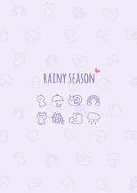ฤดูฝน*สีม่วง*