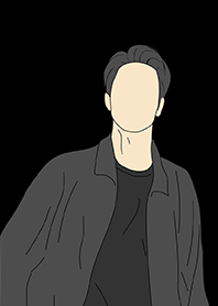 minimal boy black