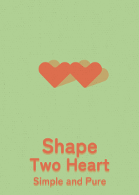 Shape Two heart Warmth
