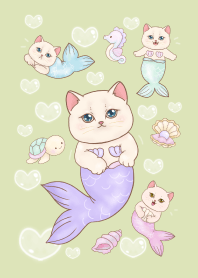 cutest Cat mermaid 108
