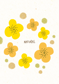 watercolor round flower29