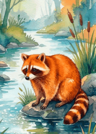 stampAI-little raccoon-CpU47M