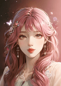 pink rapunzel