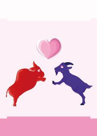 ekst Red (Cow) Love Blue (Sheep)