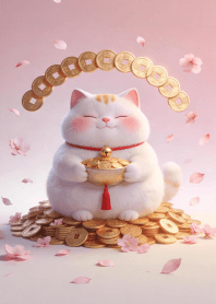 แมวกวักนำโชคน่ารัก,โชคดี