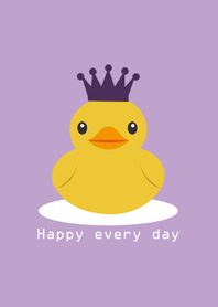 เป็ดมงกุฎบนหิมะ