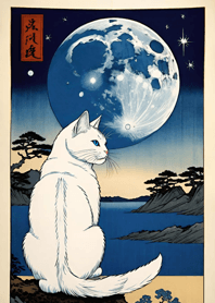 Cat under the Moon 865f87
