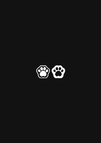 SIMPLE PAW PADS 1 (S) - BKixWH 001