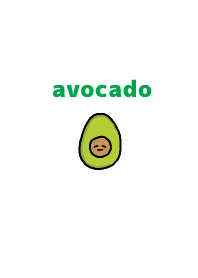 avocado:)green