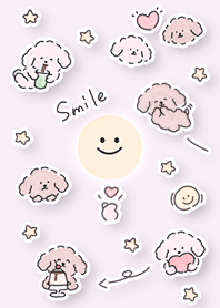 pinkpurple お月様とトイプー11_1