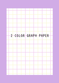 2 COLOR GRAPH PAPERj-PINK&YELLOW-PURPLE