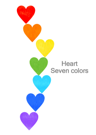 Heart Seven Colors.