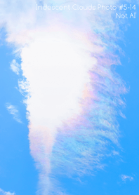 Iridescent Clouds Photo #5-14 Not AI