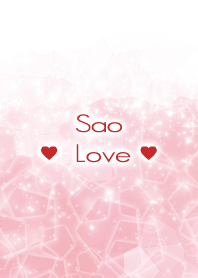 Sao Love Crystal name theme