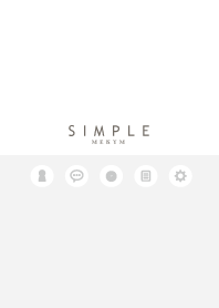 SIMPLE ICON-WHITE- 13