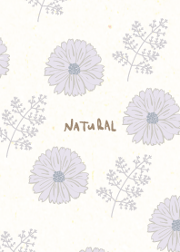 Dull color flowers and leaves9 Japan