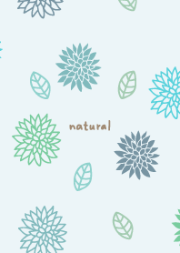 Japanese style flowers leaves18