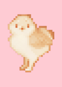 Chick Pixel Art Theme  Pink 03