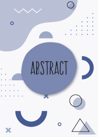 Abstract Geo Wild Blue Yonder