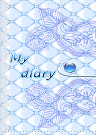 Cute lace diary