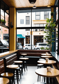 居心地の良いカフェ F86300