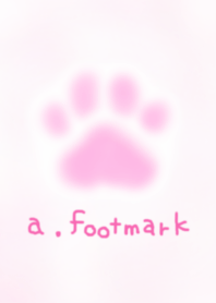 足跡いっぱい