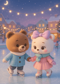 Winter Ice Skating Sweet Date