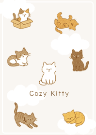 beige Lazy Kittens 02_2