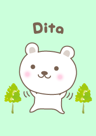 Cute bear theme for Dita