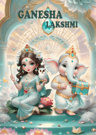 พระพิฆเนศ:พระแม่ลักษมี:รวย,มั่งมี  3