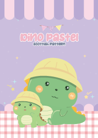 Dinosaur Kawaii Love Violet