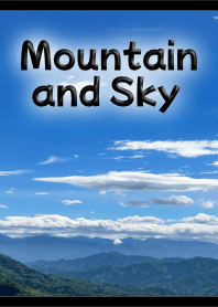 Mountain and Sky Theme (Black)