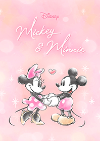 Mickey & Minnie (Romantic Pink)