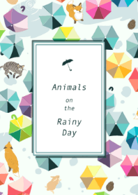 Animals on the Rainy Day