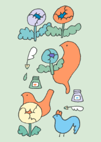 トリドリ10｜昭和レトロと鳥