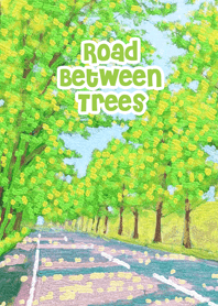 Road Between Trees