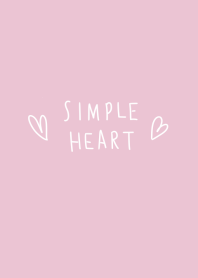 簡單 粉紅色 米色