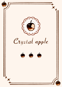 Crystal Apple Smoky quartz