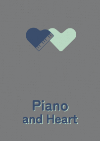 Piano and Heart aquatic
