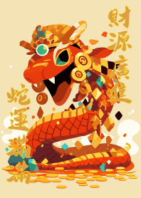 Good luck in the Year of the Snake part