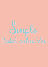 Ultimate simple theme Ver.pastel color
