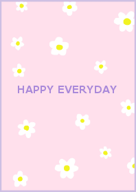 HAPPY EVERYDAY (purplepink)