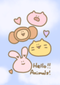 毎日使えるゆるかわ癒しどうぶつ手書き家族