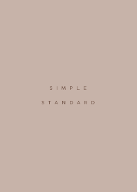 simple standard  -  beige