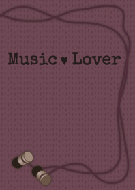 musiclover + 紫