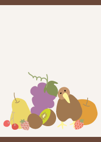 Fruit Day4 on brown JP