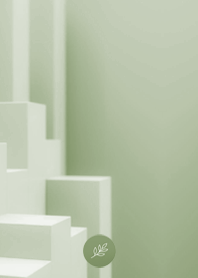 Calm Minimal LINE Theme Green Tea