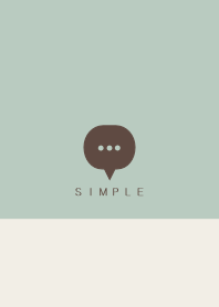 SIMPLE(beige green)V.1626b